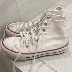 Converse Kids High-Top Sneakers - Classic White